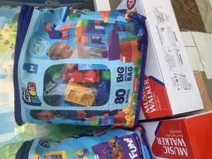 Fisher Price Mega Bloks 80pcs Big Building Blocks 1yr +