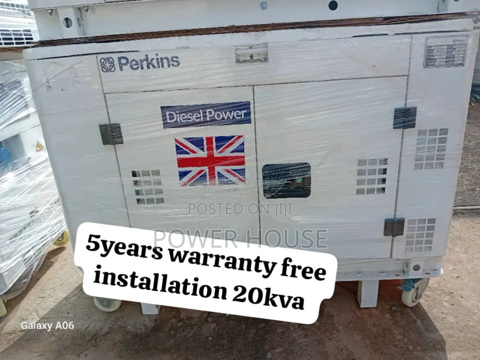 Amp Drive 20kva Diesel Generator Perkins
