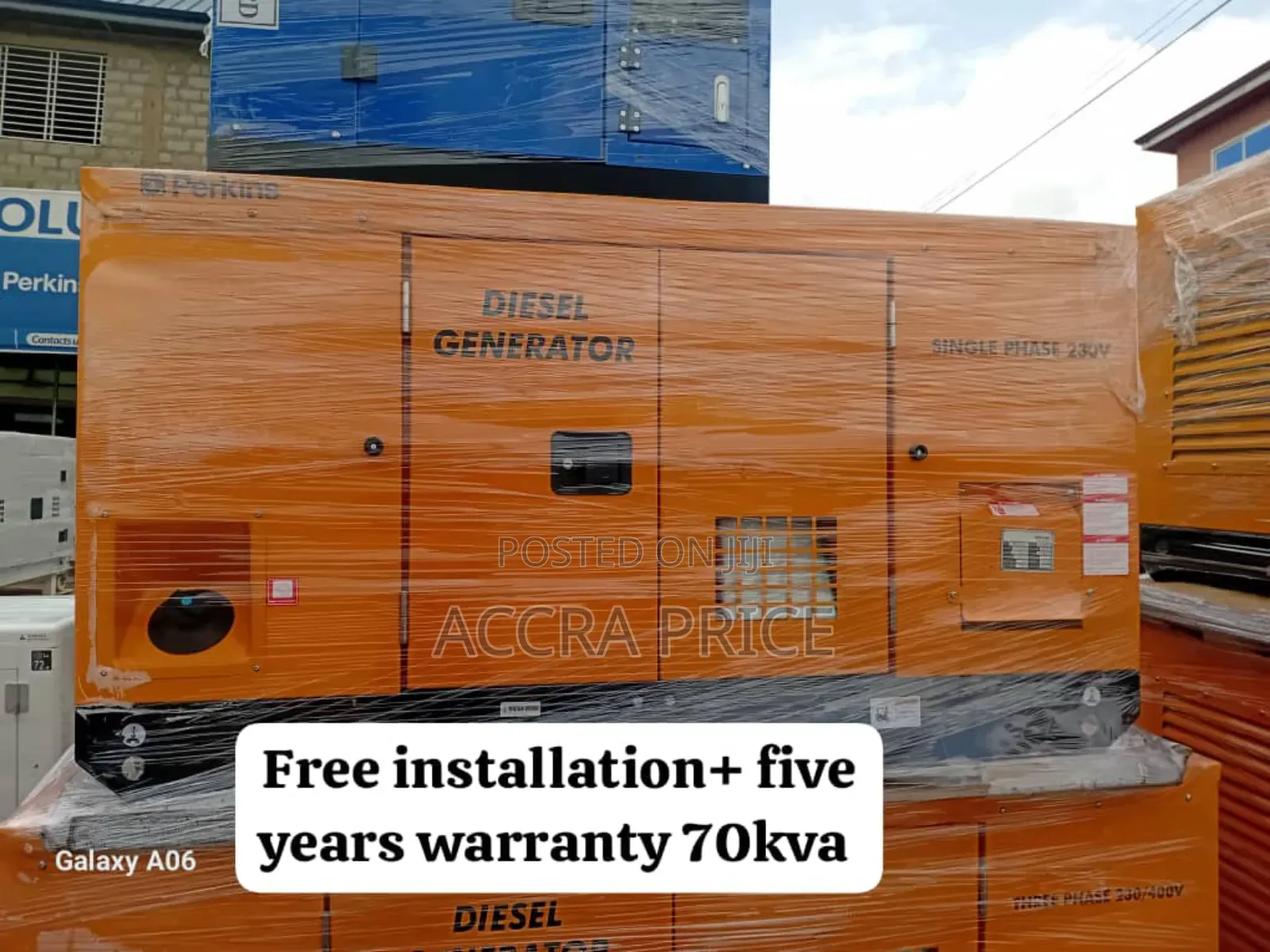 Sure Bet Power Supply Perkins 70kva Diesel Generator Diesel