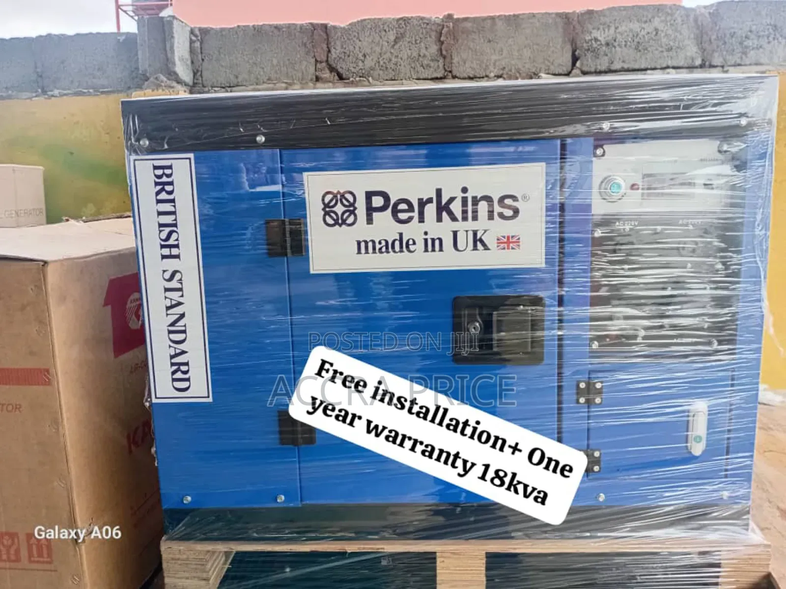 Free Installation of Generator 18kva Diesel Perkins Uk Made
