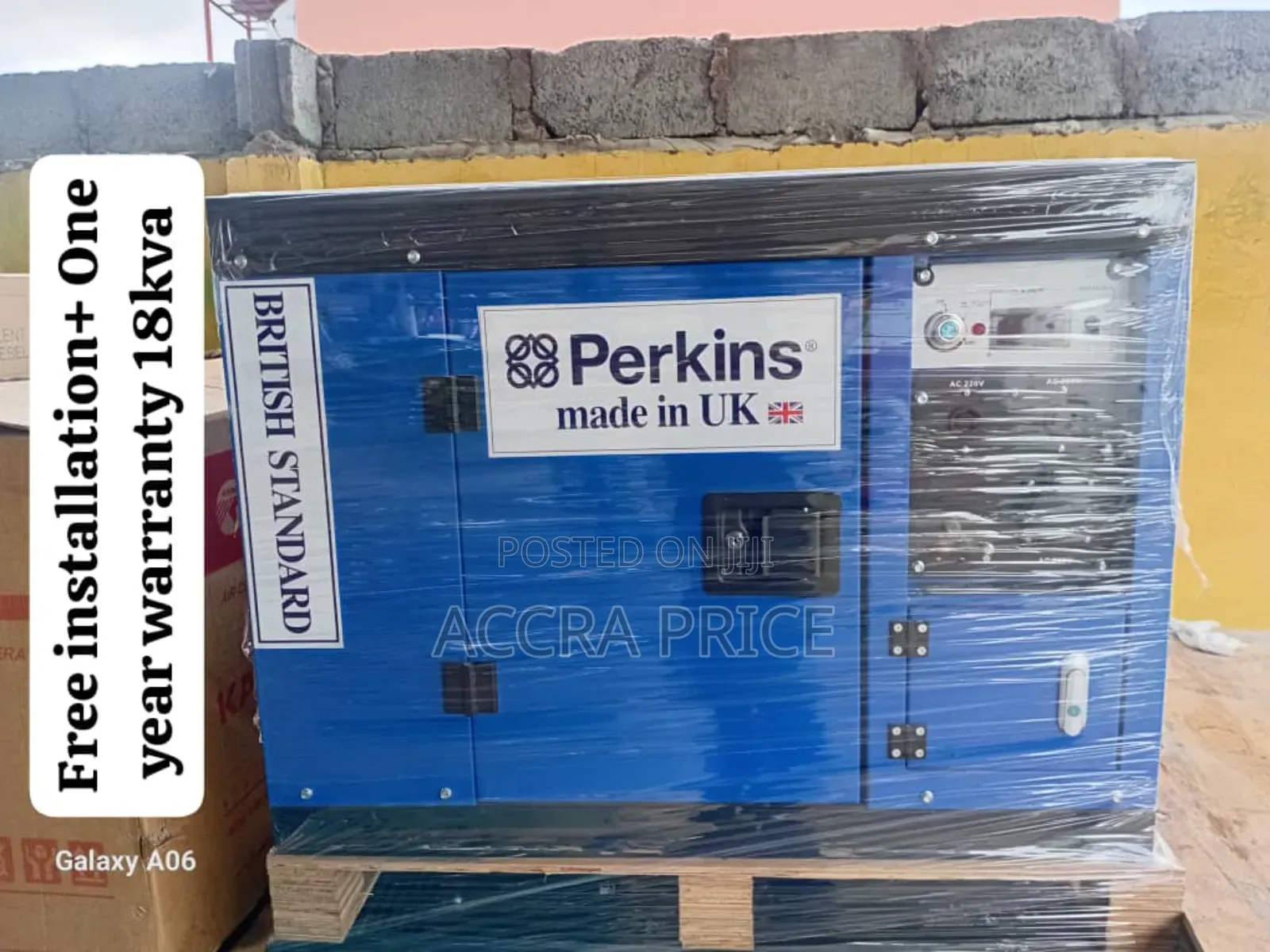 No Complaints Perkins Diesel Generator Rated 18kva 15kw