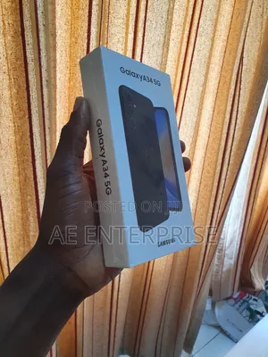 New Samsung Galaxy A34 5G 128 GB Black