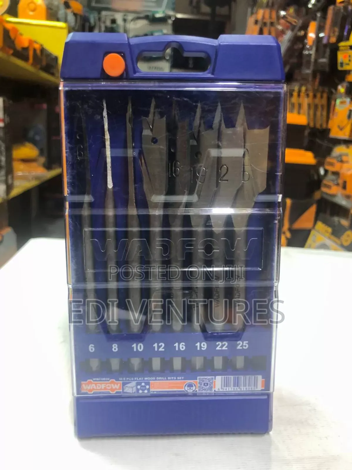 8 Pieces Flat Wood Drill Bits