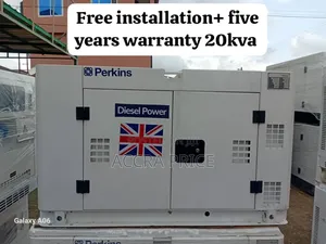 Free Installation of Generator 20kva Diesel Perkins Uk Made