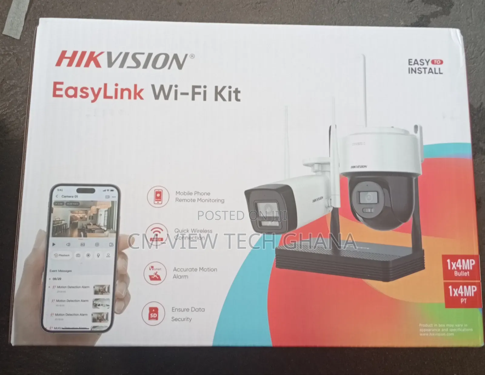 Hikvision 4mp Easy Link Wi-Fi Kit ( Nks424w03h)