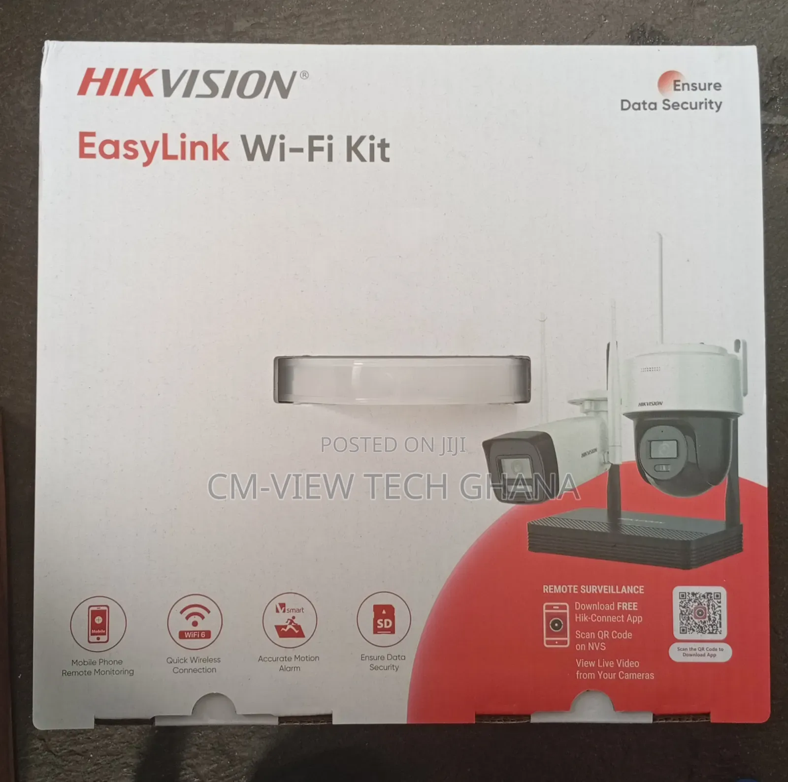 Hikvision 4mp Easy Link Wi-Fi Kit ( Nks424w03h)