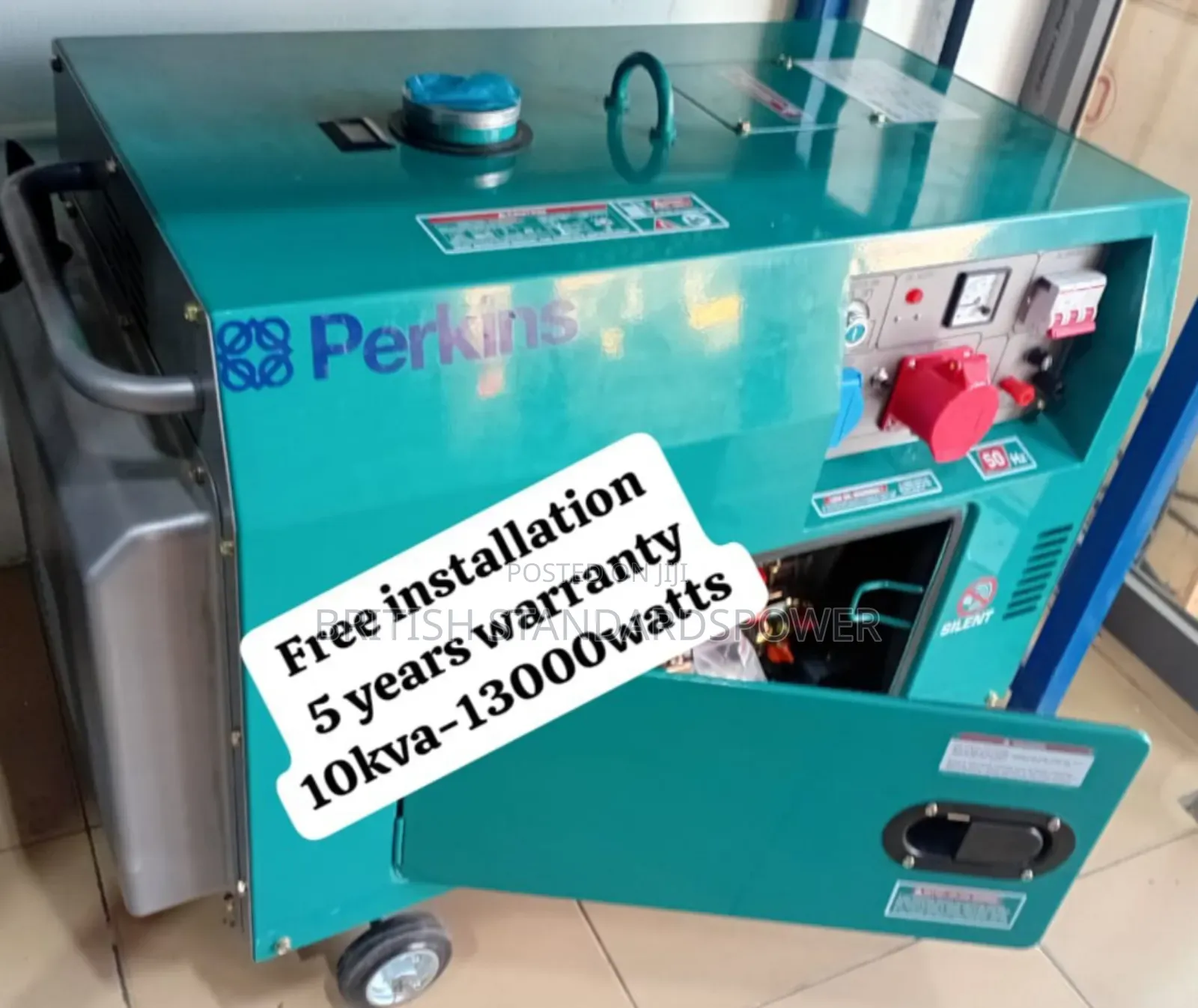 Streamlined 10kva Silent Diesel Generator