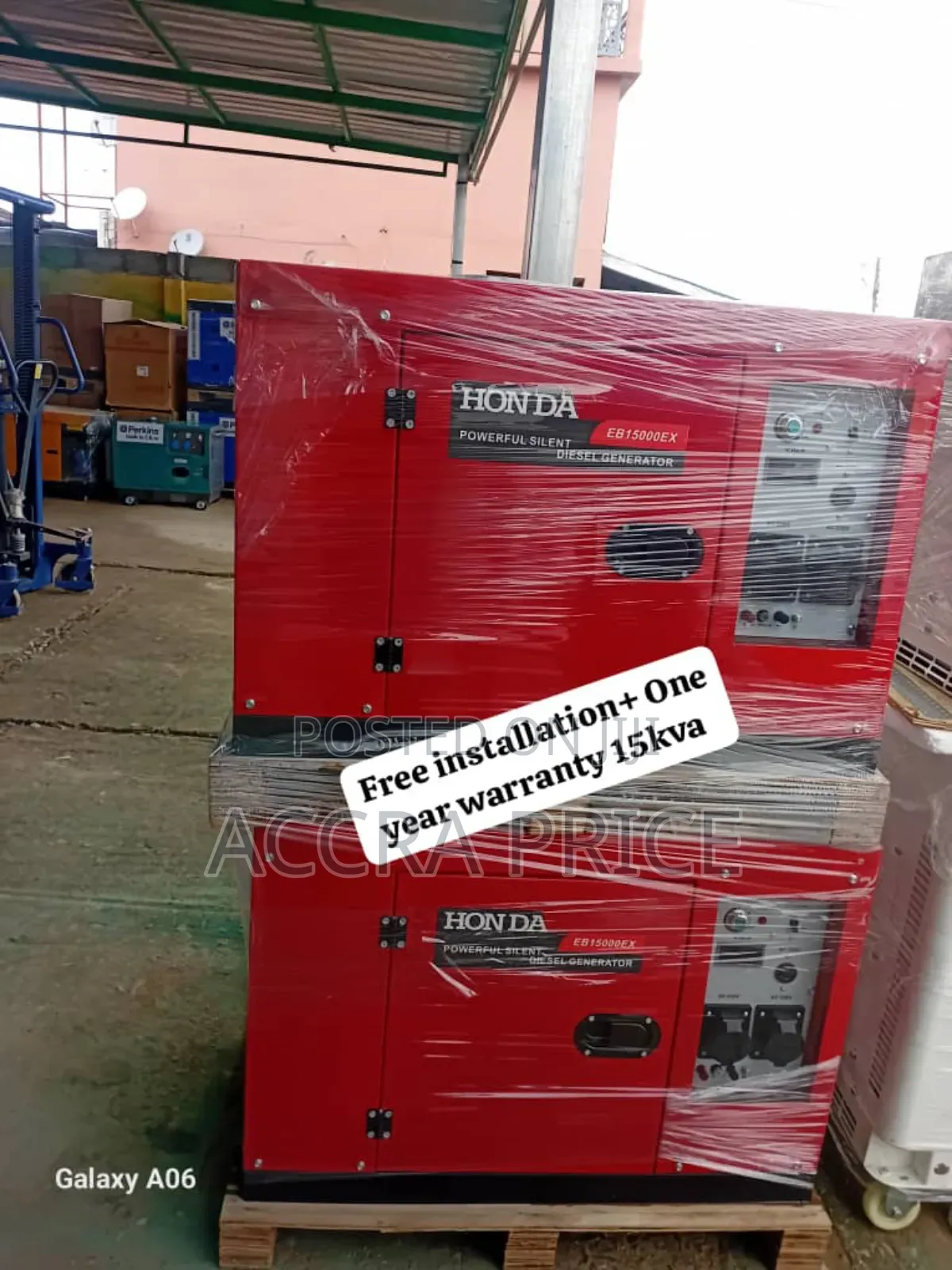 Pinnacle Power Machines 15kva Honfa Diesel Genset 16.5kw