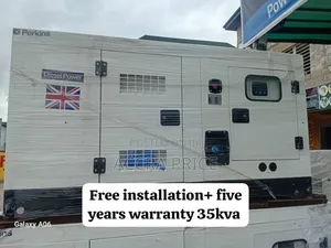 No Complaints Perkins Diesel Generator Rated 35kva 30kw