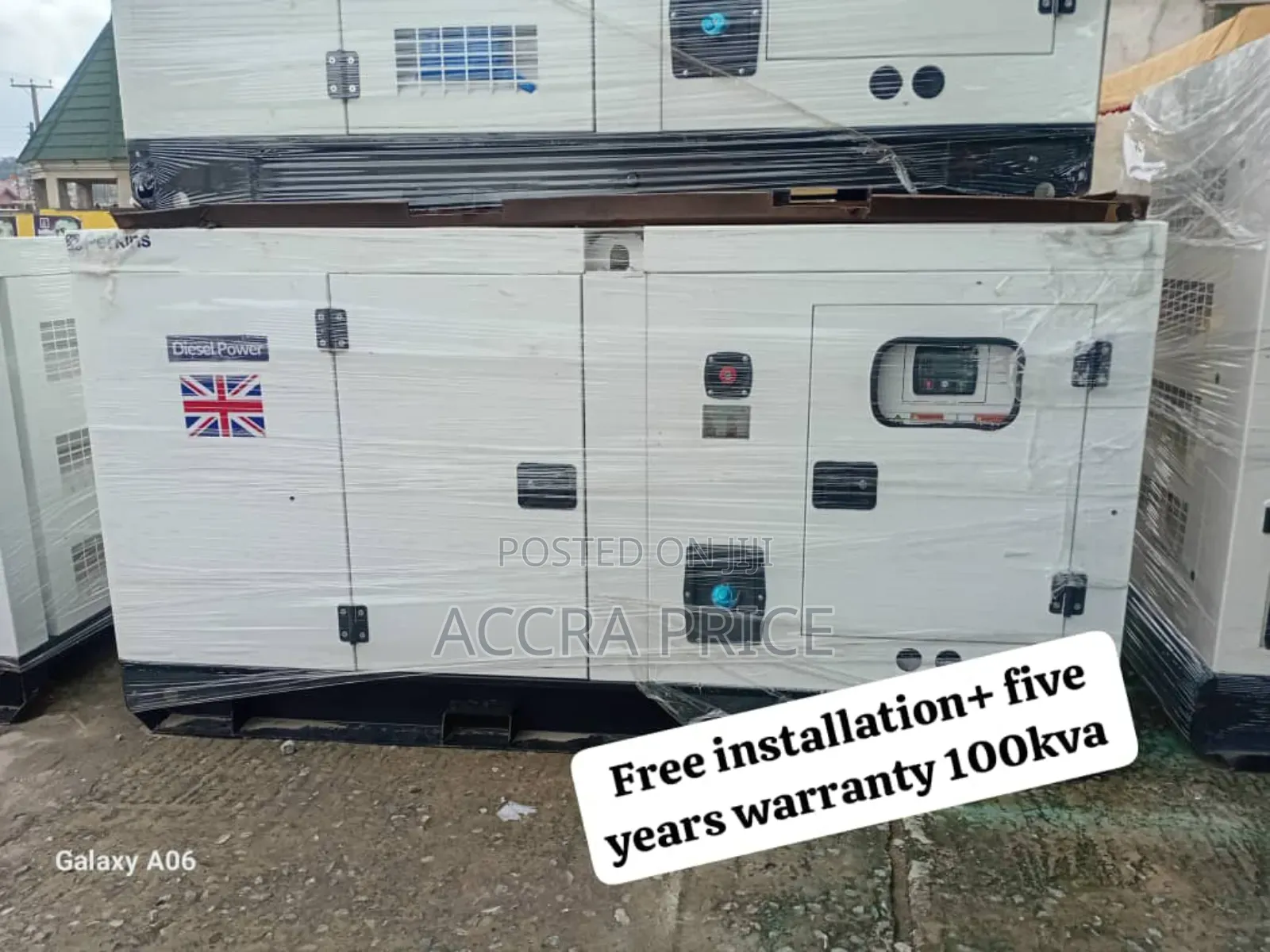 No Complaints Perkins Diesel Generator Rated 100kva 100kw