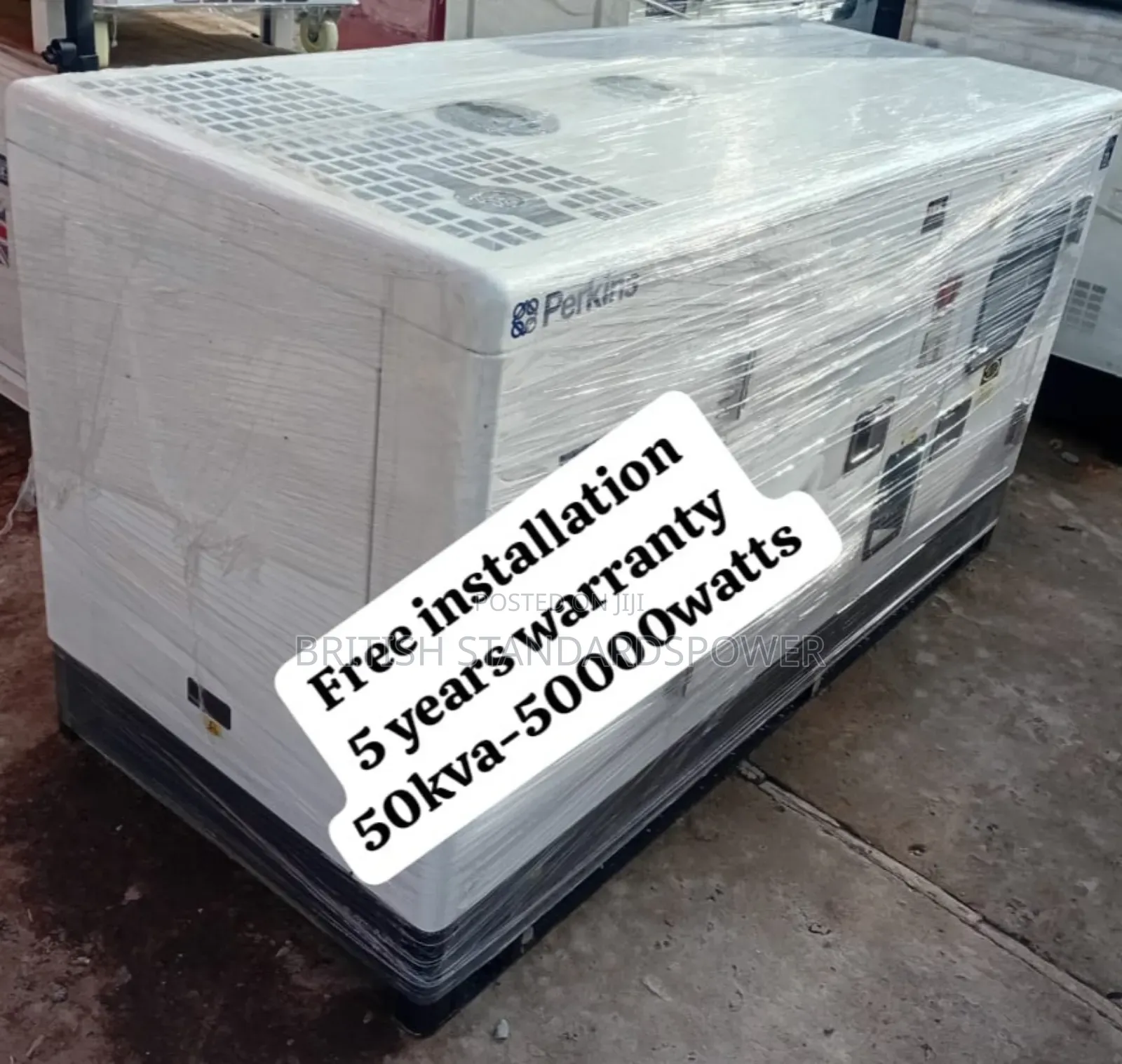 Consistent Power 60kva Silent Diesel Generator