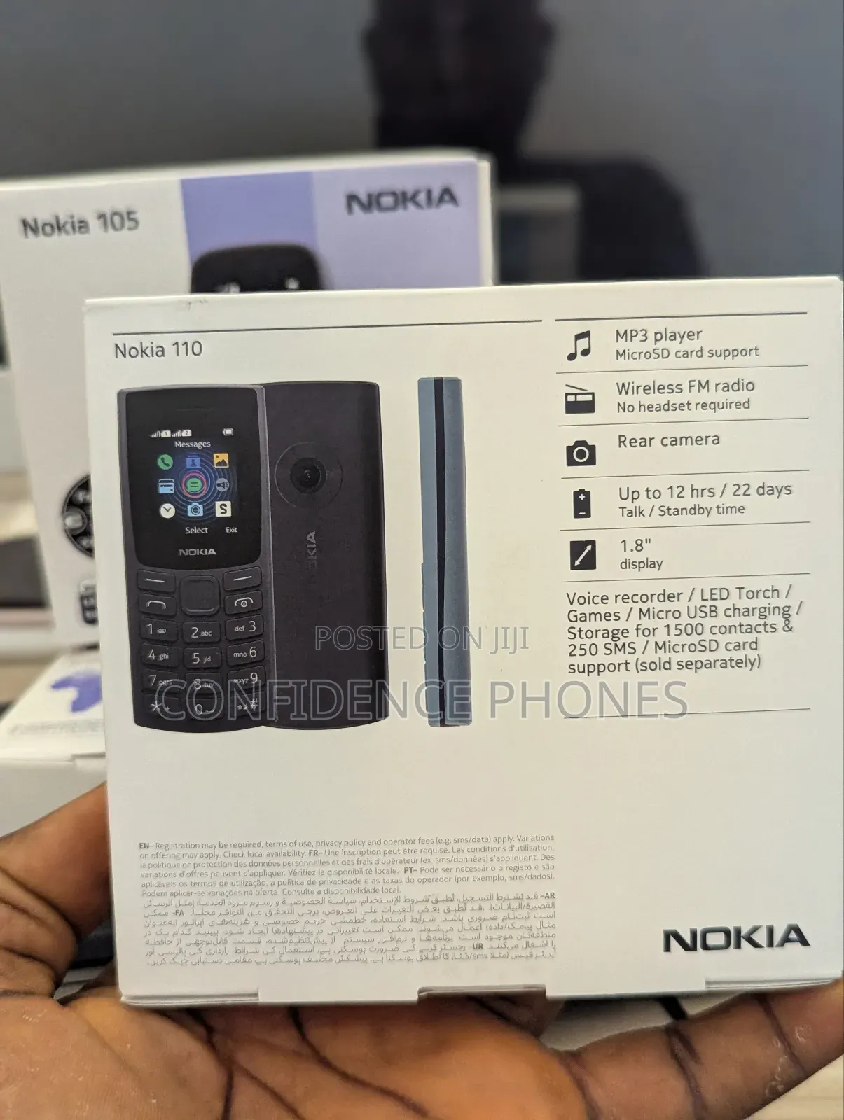 New Nokia 110 Black