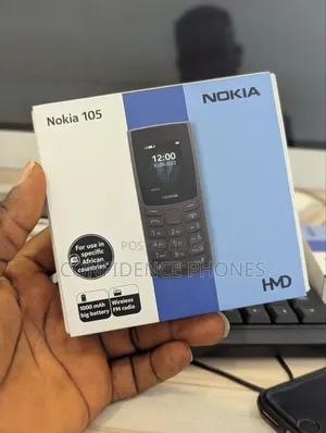 New Nokia 105 Black