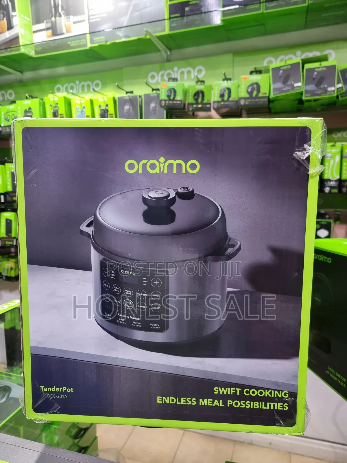 Oraimo Multi Cooker Pot 6l 1000w Electric Pressure Cooker