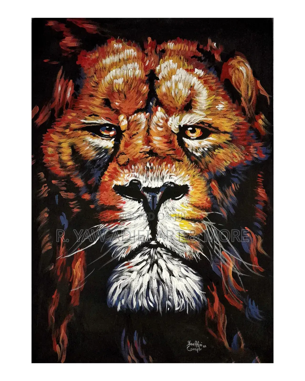 Hand-Made Portrait Painting | Authentic Artworks