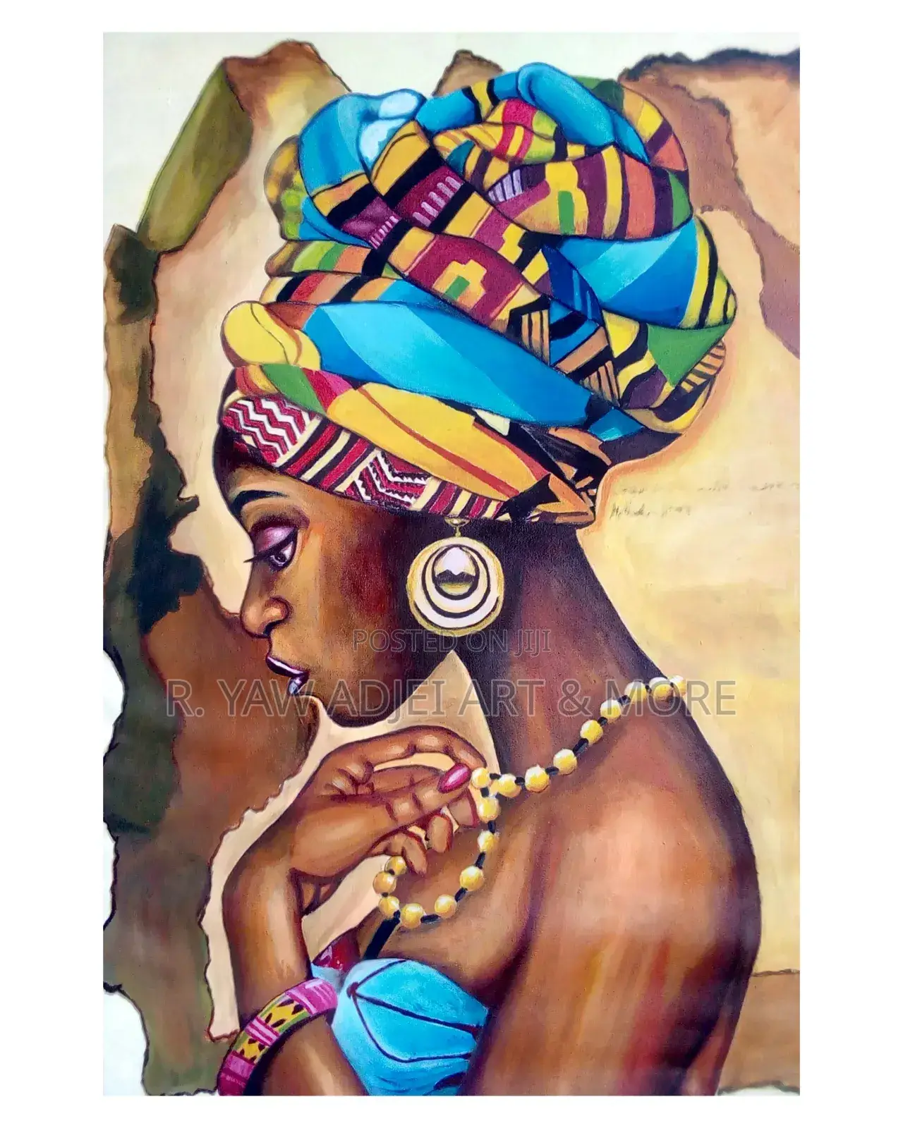 Hand-Made Portrait Painting | Authentic Artworks