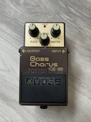 Bass Guitar Effects Pedal /Boss Ce2b Bass Chorus