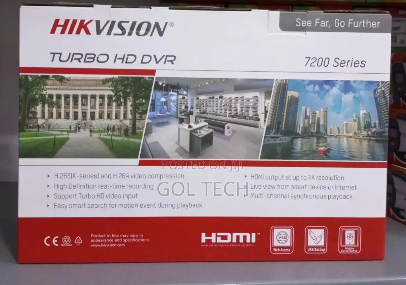 Hikvision 4ch 2mp DVR Ds-7204ghi-M1