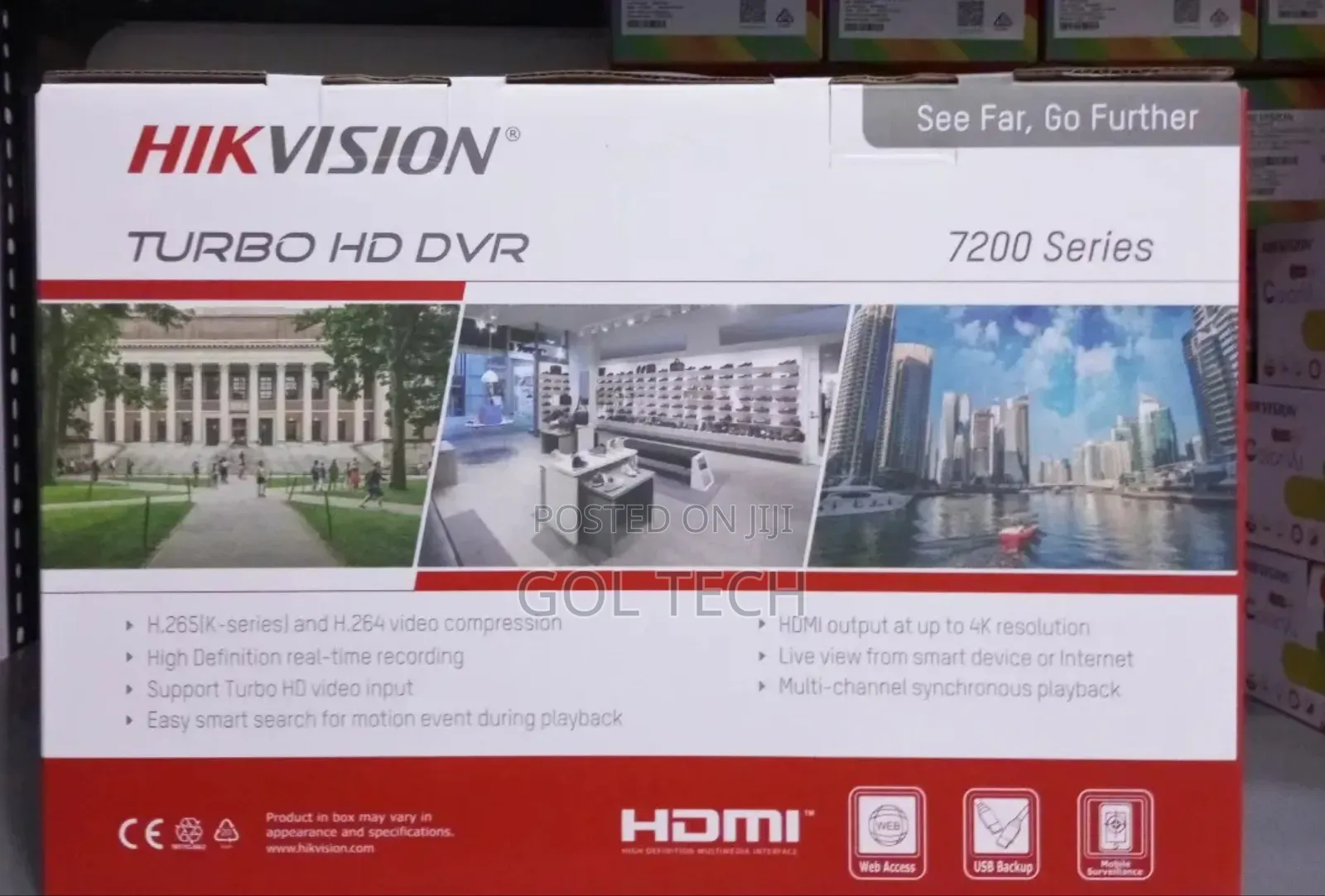 Hikvision 8ch DVR 2mp Ds-7208hghi-M1
