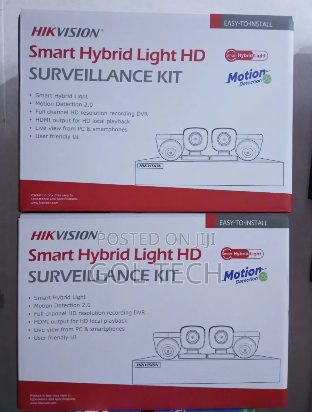 Hikvision 4ch Complete Kit Smart Hybrid Light With Audio