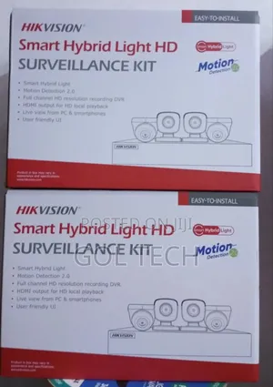 Hikvision 4ch Complete Kit Smart Hybrid Light With Audio