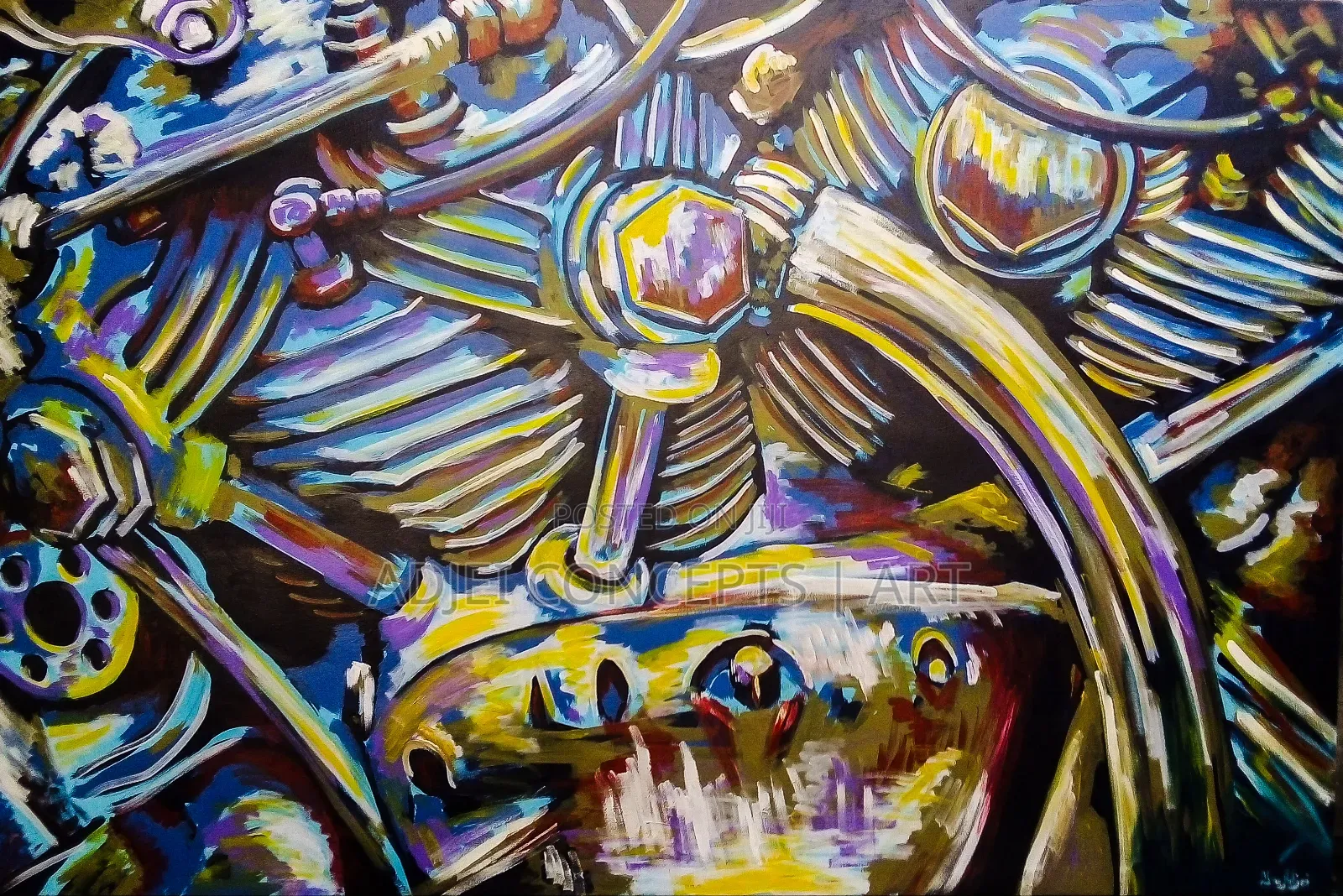 Hand-Made Acrylic Painting | Authentic Artwork