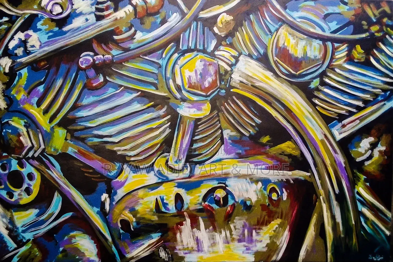 Hand-Made Portrait Painting | Authentic Artworks