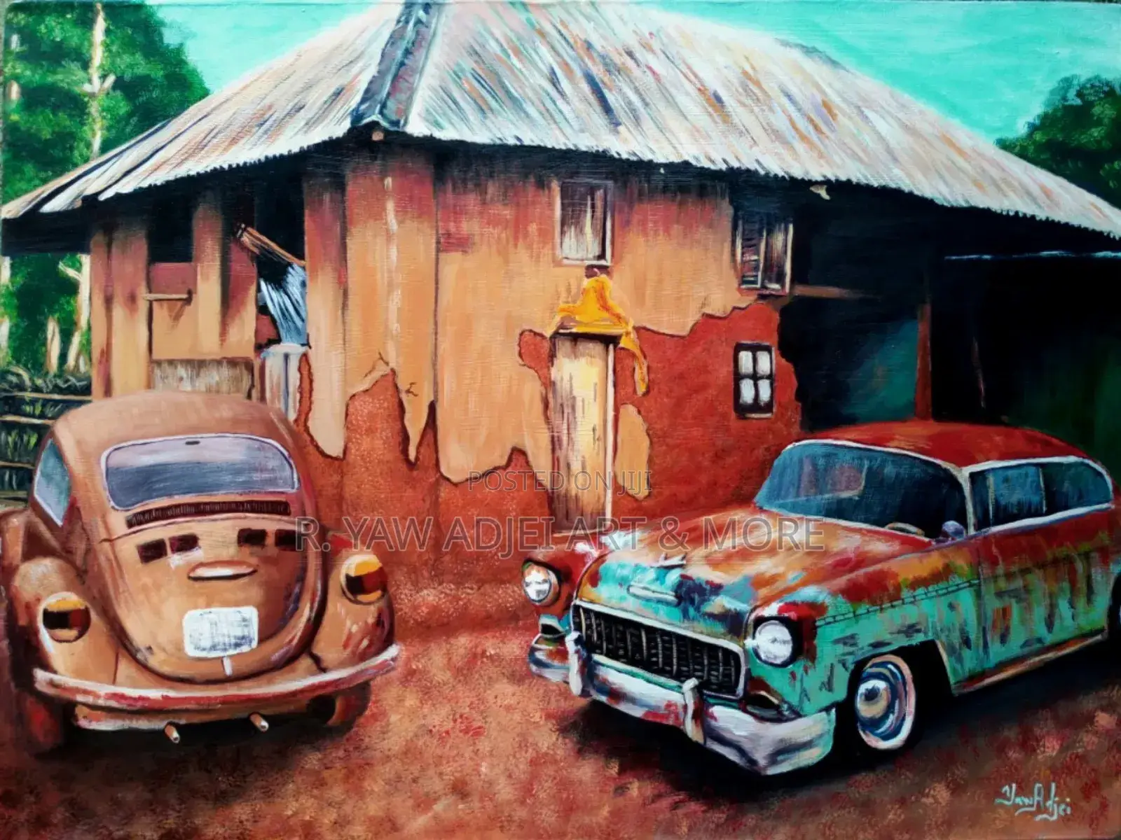 Hand-Made Portrait Painting | Authentic Artworks