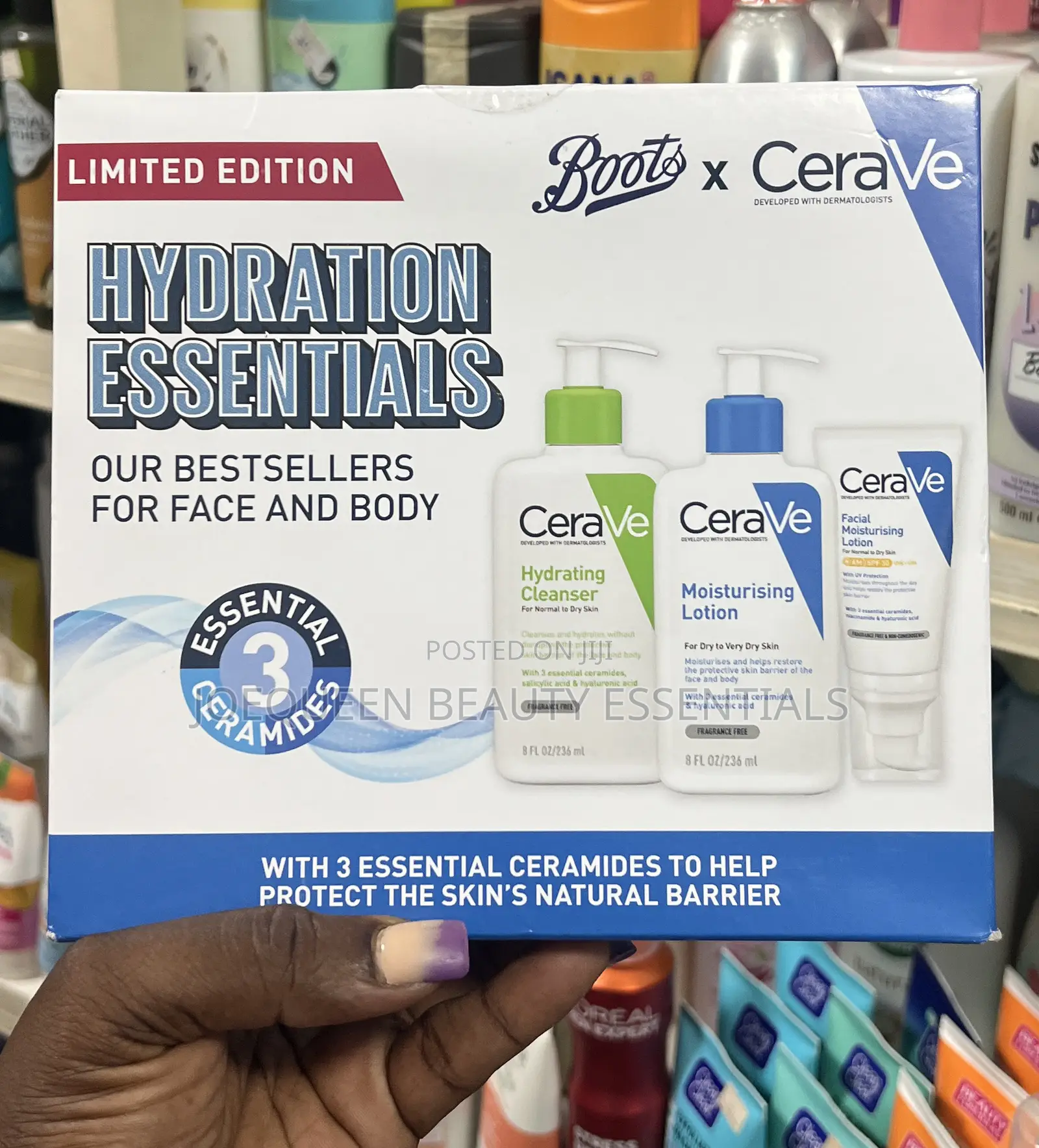 Cerave Hydration Essentials Set