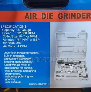 Air Die Grinder High-Speed Pneumatic Tool Precision Grinding