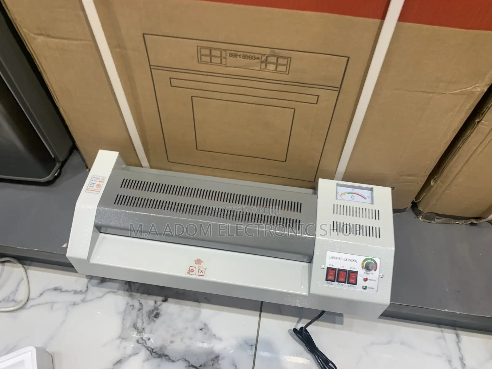 White Color A4 Laminating Machine