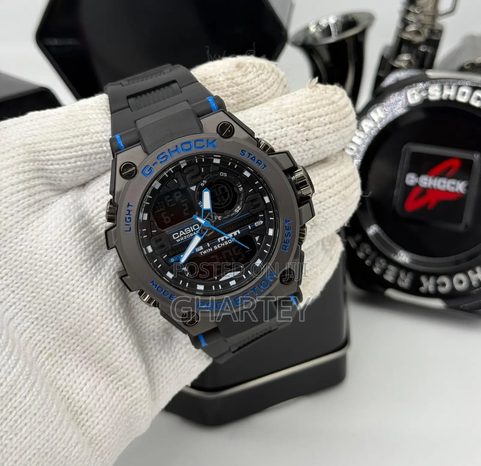 Gshock Watch || Dual Time 2 Colors Displayed