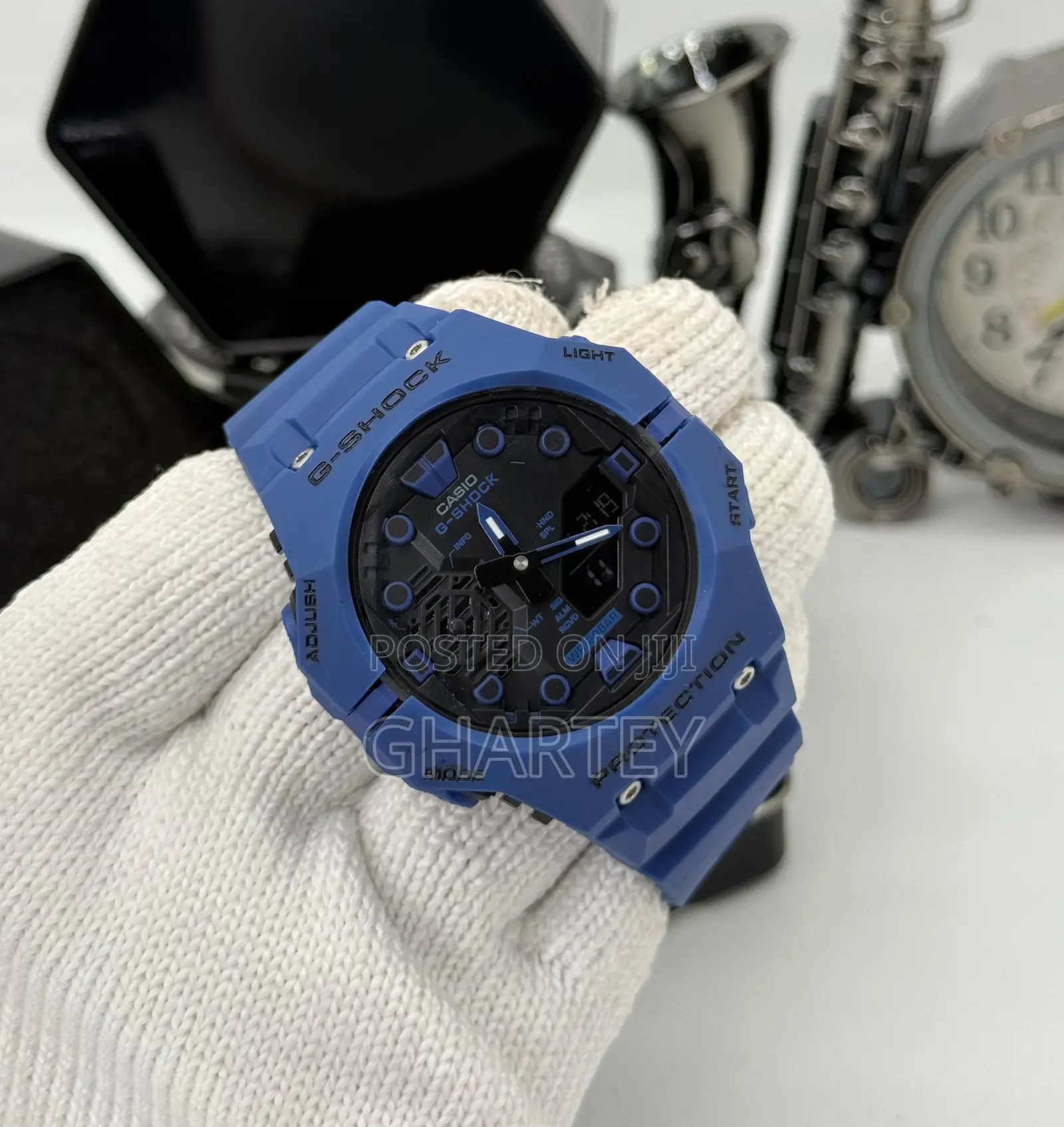 Gshock Sports Watch || Army Green, Gray, Blue