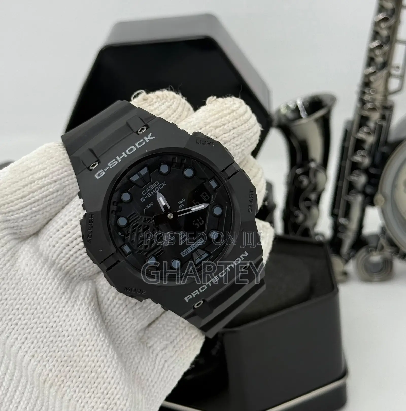 Gshock Sports Dual Time Display In All Black