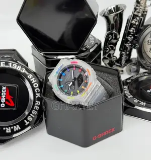 Photo - Gshock Two Time Display Sports Watch - White
