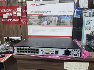 Hikvision NVR With Poe 16ch Ds-7616ni-/16p