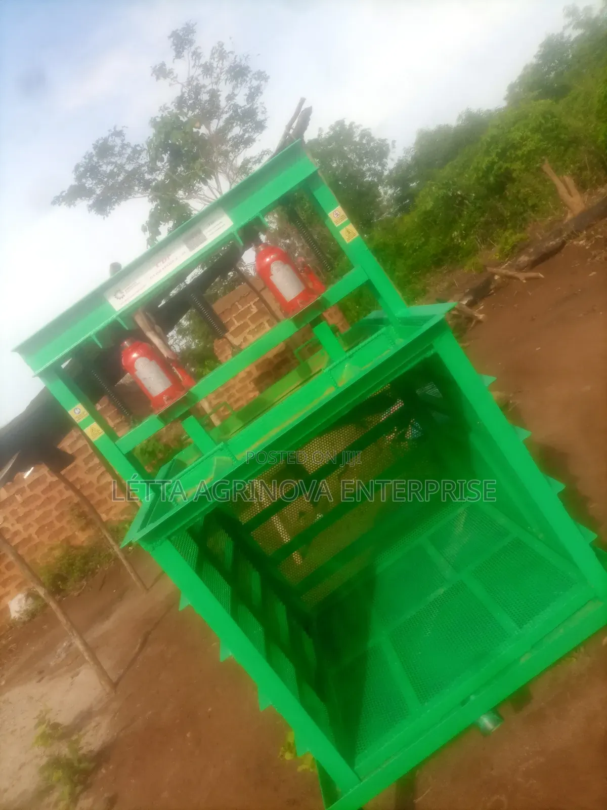40 Ton Hydraulic Cassava Dough Presser/ Squeezing Machine