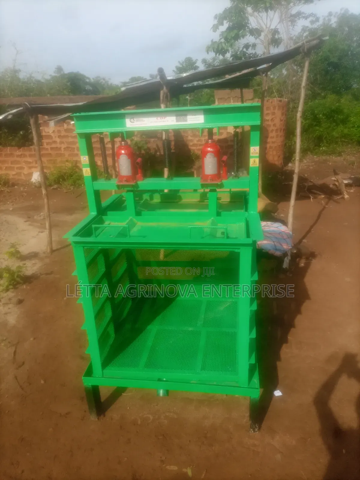 40 Ton Hydraulic Cassava Dough Presser/ Squeezing Machine