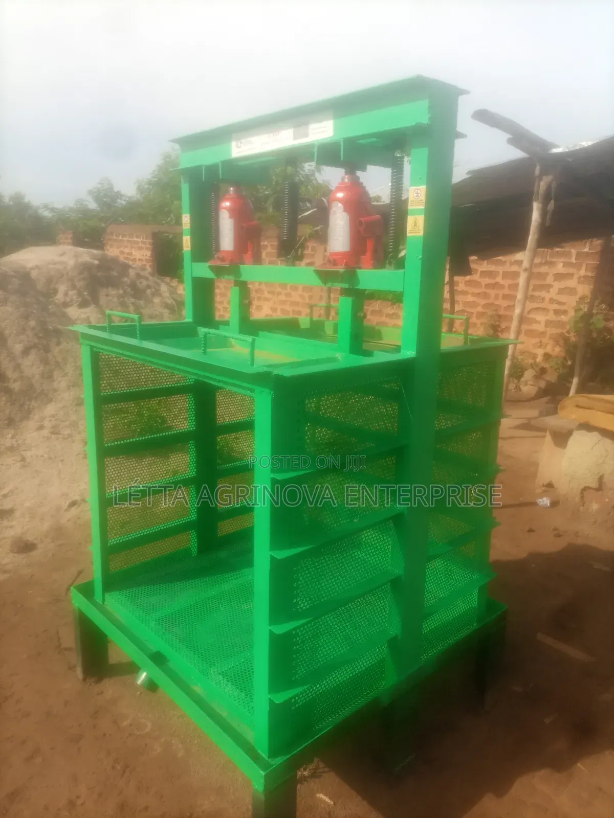 40 Ton Hydraulic Cassava Dough Presser/ Squeezing Machine
