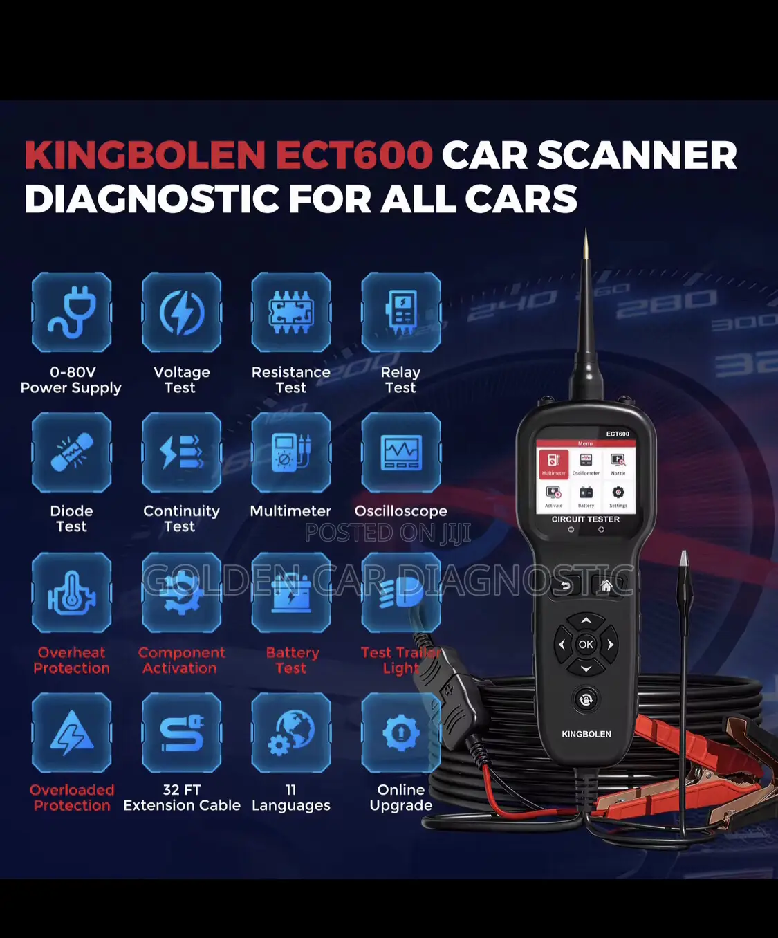 Kingbelon Ect600 Power Circuit Probe With Breaker Finder