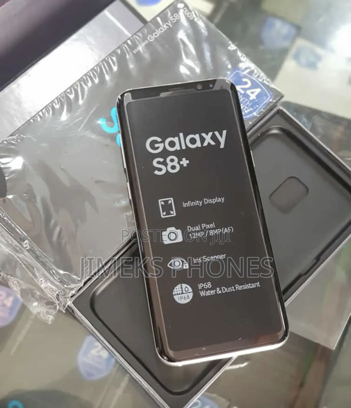 New Samsung Galaxy S8 Plus 64 GB Black