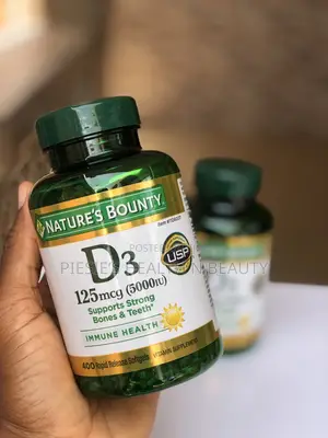 Nature's Bounty Vitamin D3 5000 Iu, 400 Softgels