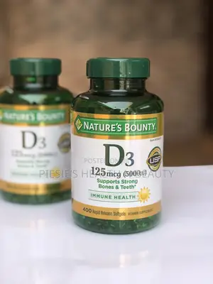 Nature's Bounty Vitamin D3 5000 Iu, 400 Softgels