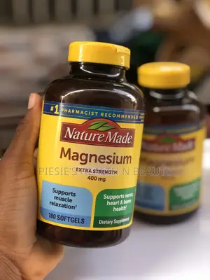 Nature Made Magnesium Extra Strength 400 Mg, 180softgels