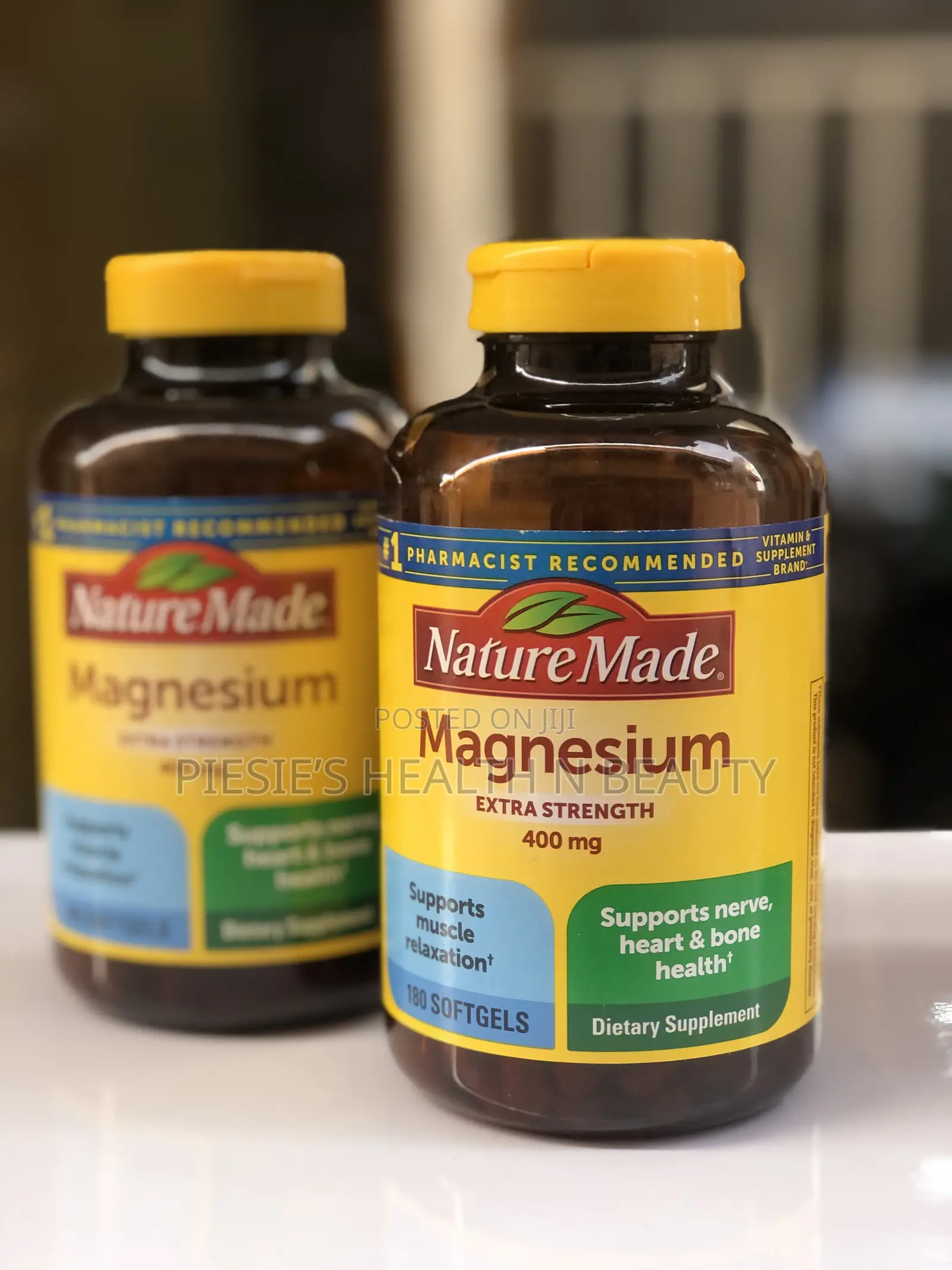 Nature Made Magnesium Extra Strength 400 Mg, 180softgels