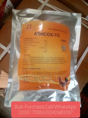Poultry Anticoccidial and Vitamins Supplements.