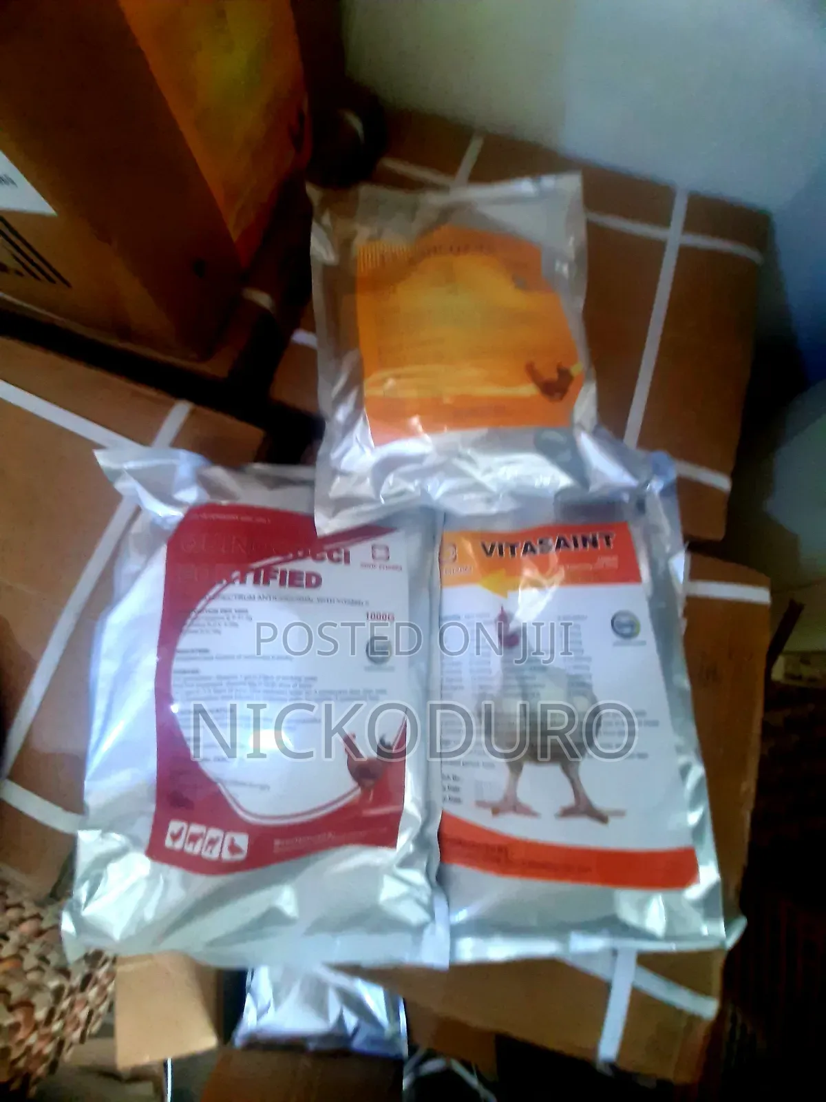 Poultry Anticoccidial and Vitamins Supplements.
