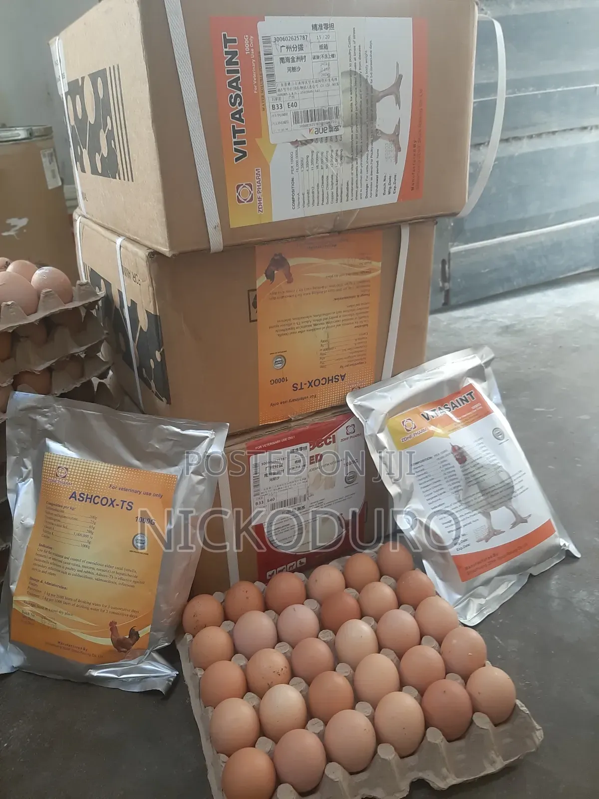 Poultry Anticoccidial and Vitamins Supplements.