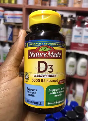 Nature Made Extra Strength Vitamin D3 5000 Iu (125 McG),180s