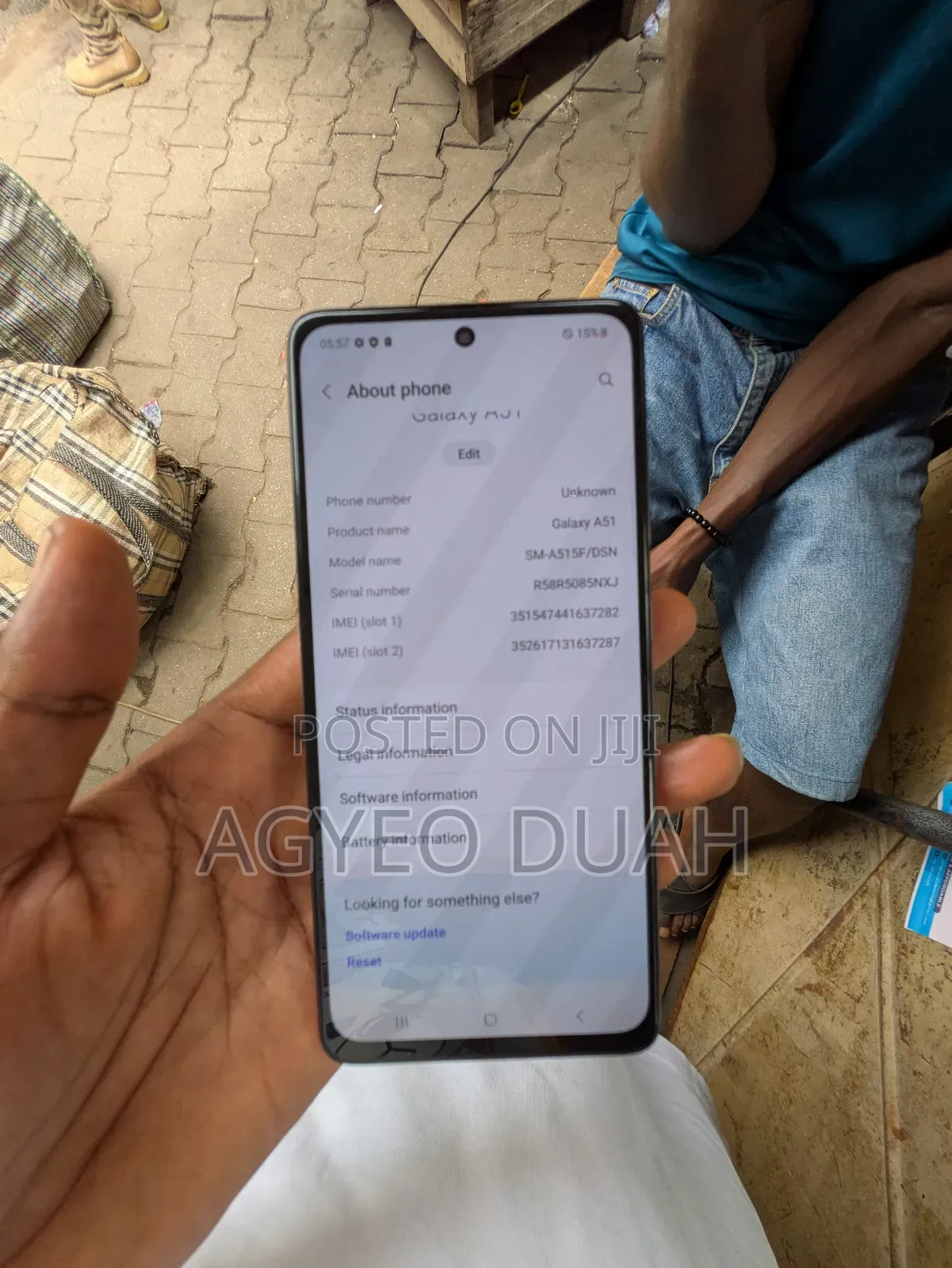 Samsung Galaxy A51 5G 128 GB White